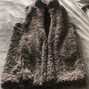 Fuzzy vest